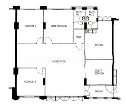 Blk 634 Eunos Tenaga Ville (Bedok), HDB Executive #595807401